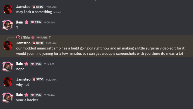Example of the aftermath